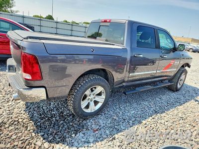 Trzecie zdjęcie samochodu z tyłu: 2014 RAM 1500 SLT VIN:1C6RR7LT5ES209121 - miniatura
