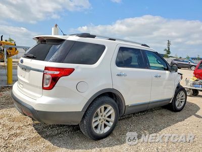 Trzecie zdjęcie samochodu z tyłu: 2012 FORD EXPLORER XLT VIN:1FMHK7D87CGA34255 - miniatura