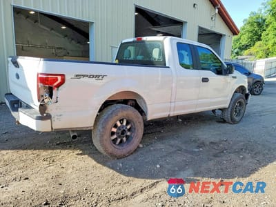 Trzecie zdjęcie samochodu z tyłu: 2019 FORD F150 SUPER CAB VIN:1FTEX1EP4KFA26095 - miniatura
