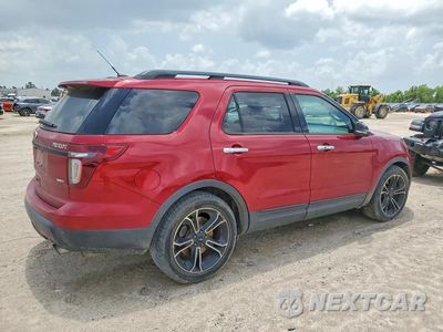 Trzecie zdjęcie samochodu z tyłu: 2014 FORD EXPLORER SPORT VIN:1FM5K8GT7EGB24078 - miniatura