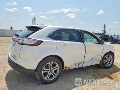Trzecie zdjęcie samochodu z tyłu: 2016 FORD EDGE TITANIUM VIN:2FMPK4K99GBB22078 - miniatura