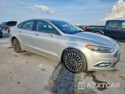 Czwarte zdjęcie samochodu z boku: 2018 FORD FUSION TITANIUM/PLATINUM VIN:3FA6P0D94JR123984 - miniatura