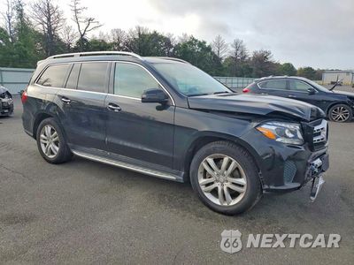 Czwarte zdjęcie samochodu z boku: 2017 MERCEDES-BENZ GLS 450 4MATIC VIN:4JGDF6EE7HA742274 - miniatura