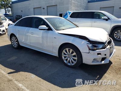 Czwarte zdjęcie samochodu z boku: 2015 AUDI A4 PREMIUM VIN:WAUAFAFL7FA022541 - miniatura