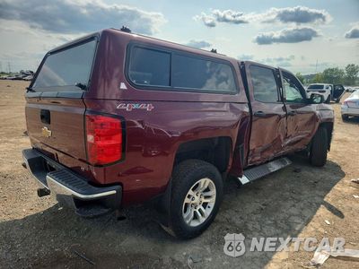 Trzecie zdjęcie samochodu z tyłu: 2014 CHEVROLET SILVERADO K1500 LT VIN:3GCUKREC9EG530893 - miniatura