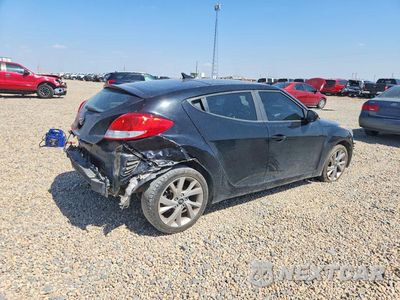 Trzecie zdjęcie samochodu z tyłu: 2017 HYUNDAI VELOSTER BASE VIN:KMHTC6AD3HU317974 - miniatura