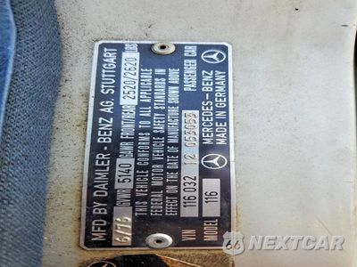 Zdjęcie 12 z 12 samochodu: 1976 MERCEDES-BENZ 400 VIN:11603212053053 - miniatura