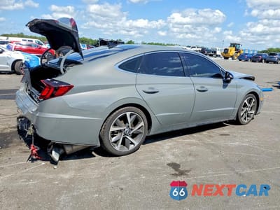 Trzecie zdjęcie samochodu z tyłu: 2022 HYUNDAI SONATA SEL PLUS VIN:KMHL44J25NA221194 - miniatura