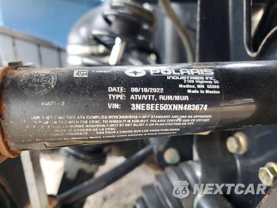 Zdjęcie 10 z 10 samochodu: 2022 POLARIS SPORSTMAN 450 ATV VIN:3NESEE50XNN483674 - miniatura