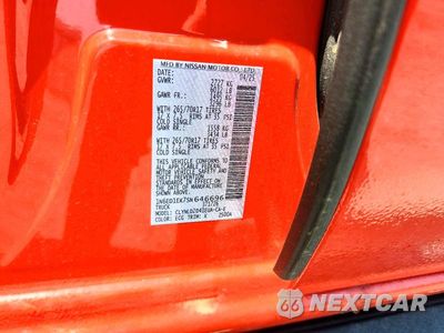 Zdjęcie 12 z 12 samochodu: 2025 NISSAN FRONTIER PRO-4X VIN:1N6ED1EK7SN646696 - miniatura