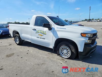 Czwarte zdjęcie samochodu z boku: 2022 CHEVROLET SILVERADO LTD C1500 VIN:3GCNWAEK0NG207785 - miniatura