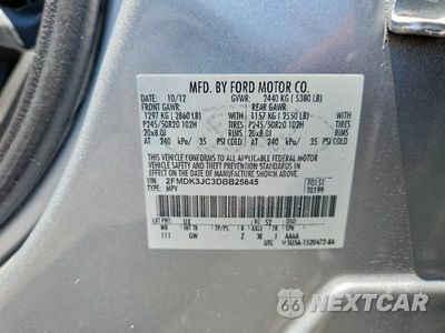 Zdjęcie 13 z 13 samochodu: 2013 FORD EDGE SEL VIN:2FMDK3JC3DBB25645 - miniatura