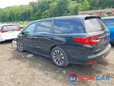 Drugie zdjęcie samochodu z przodu: 2024 HONDA ODYSSEY EXL VIN:5FNRL6H66RB040995 - miniatura