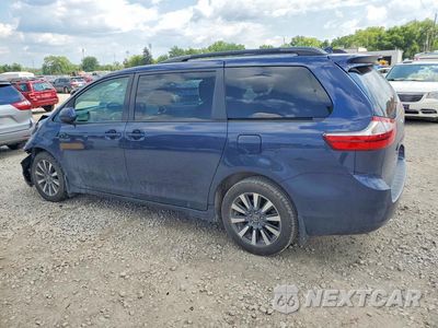 Drugie zdjęcie samochodu z przodu: 2018 TOYOTA SIENNA LE VIN:5TDJZ3DC8JS206861 - miniatura