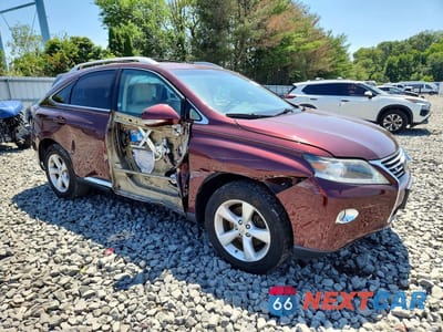 Czwarte zdjęcie samochodu z boku: 2014 LEXUS RX 350 BASE VIN:2T2BK1BA1EC231108 - miniatura