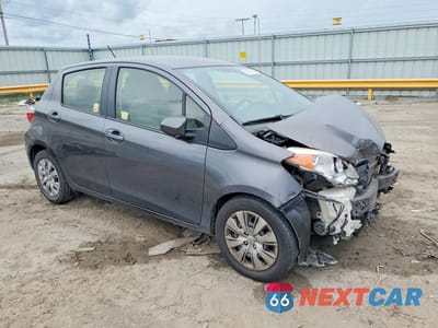 Czwarte zdjęcie samochodu z boku: 2014 TOYOTA YARIS 5-DOOR LE VIN:JTDKTUD37ED583095 - miniatura