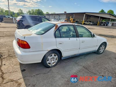 Trzecie zdjęcie samochodu z tyłu: 1999 HONDA CIVIC EX VIN:2HGEJ8640XH552195 - miniatura