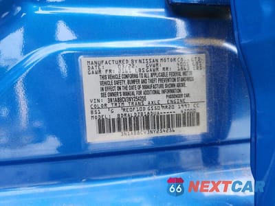 Zdjęcie 12 z 12 samochodu: 2022 NISSAN SENTRA SV VIN:3N1AB8CV3NY254256 - miniatura