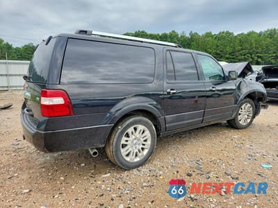 Trzecie zdjęcie samochodu z tyłu: 2011 FORD EXPEDITION EL LIMITED VIN:1FMJK2A51BEF04918 - miniatura