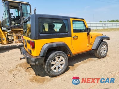 Trzecie zdjęcie samochodu z tyłu: 2013 JEEP WRANGLER SPORT VIN:1C4AJWAG2DL521967 - miniatura