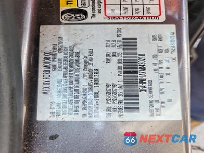 Zdjęcie 13 z 13 samochodu: 2010 FORD FUSION SE VIN:3FAHP0HA7AR430210 - miniatura