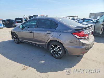 Drugie zdjęcie samochodu z przodu: 2014 HONDA CIVIC EX VIN:19XFB2F8XEE071413 - miniatura