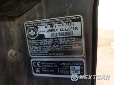 Zdjęcie 10 z 10 samochodu: 2018 CAN-AM DEFENDER UTILITY VEHICLE VIN:3JBUGAP43JK000146 - miniatura