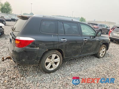 Trzecie zdjęcie samochodu z tyłu: 2009 TOYOTA HIGHLANDER VIN:JTEES42A692114840 - miniatura