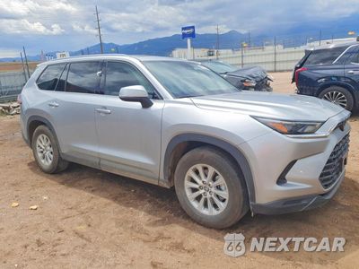 Czwarte zdjęcie samochodu z boku: 2025 TOYOTA GRAND HIGHLANDER HYBRID XLE VIN:5TDACAB57SS056740 - miniatura