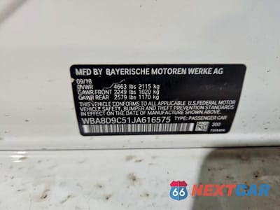 Zdjęcie 12 z 12 samochodu: 2018 BMW 330 XI VIN:WBA8D9C51JA616575 - miniatura