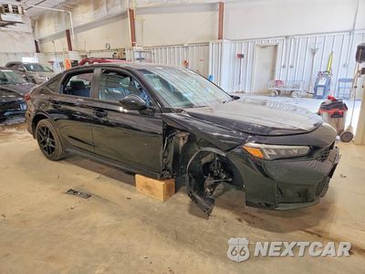 Czwarte zdjęcie samochodu z boku: 2025 HONDA CIVIC SPORT VIN:2HGFE2F5XSH539090 - miniatura