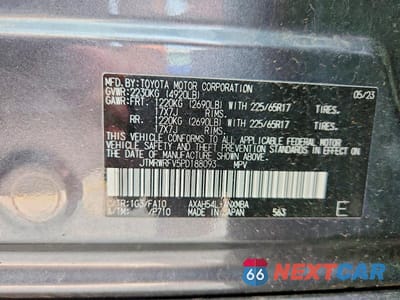 Zdjęcie 13 z 13 samochodu: 2023 TOYOTA RAV4 HYBRID XLE VIN:JTMRWRFV5PD188093 - miniatura