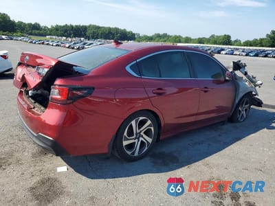 Trzecie zdjęcie samochodu z tyłu: 2022 SUBARU LEGACY LIMITED VIN:4S3BWAN67N3011559 - miniatura