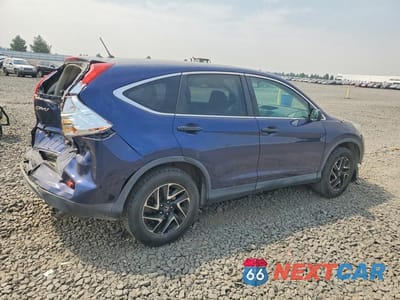 Trzecie zdjęcie samochodu z tyłu: 2016 HONDA CR-V SE VIN:5J6RM4H40GL048837 - miniatura
