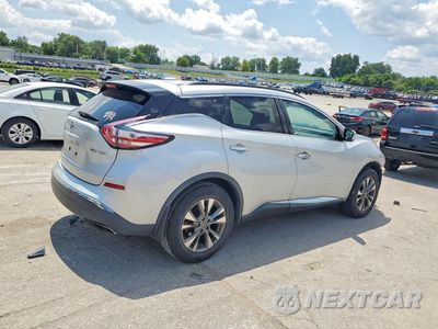 Trzecie zdjęcie samochodu z tyłu: 2016 NISSAN MURANO SV VIN:5N1AZ2MH5GN171793 - miniatura