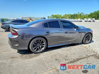 Trzecie zdjęcie samochodu z tyłu: 2021 DODGE CHARGER SCAT PACK VIN:2C3CDXGJ7MH623095 - miniatura