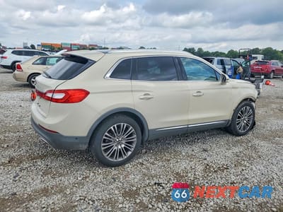 Trzecie zdjęcie samochodu z tyłu: 2016 LINCOLN MKX RESERVE VIN:2LMPJ6LR9GBL82725 - miniatura