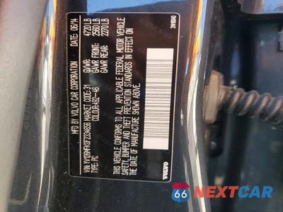 Zdjęcie 12 z 12 samochodu: 2015 VOLVO S60 PREMIER VIN:YV126MFK0F2334656 - miniatura
