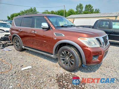 Czwarte zdjęcie samochodu z boku: 2017 NISSAN ARMADA PLATINUM VIN:JN8AY2NE3H9701365 - miniatura