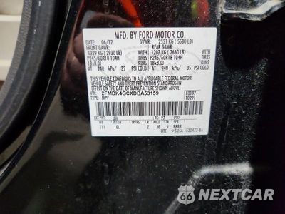 Zdjęcie 13 z 13 samochodu: 2013 FORD EDGE SE VIN:2FMDK4GCXDBA53159 - miniatura