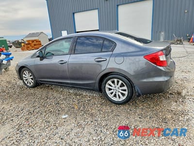 Drugie zdjęcie samochodu z przodu: 2012 HONDA CIVIC EX VIN:19XFB2F83CE046463 - miniatura