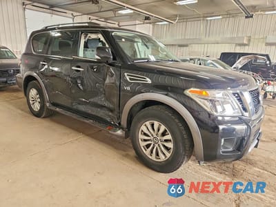 Czwarte zdjęcie samochodu z boku: 2020 NISSAN ARMADA SV VIN:JN8AY2NC5LX517306 - miniatura
