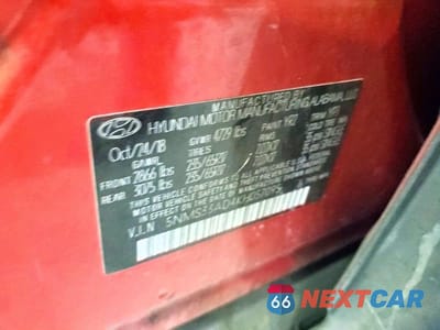 Zdjęcie 13 z 13 samochodu: 2019 HYUNDAI SANTA FE SEL 2.4L VIN:5NMS33AD4KH057095 - miniatura