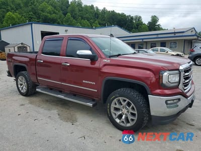 Czwarte zdjęcie samochodu z boku: 2017 GMC SIERRA K1500 SLT VIN:3GTU2NEC0HG179272 - miniatura