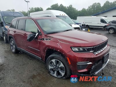Czwarte zdjęcie samochodu z boku: 2024 JEEP GRAND CHEROKEE LIMITED 4XE VIN:1C4RJYB66RC710889 - miniatura