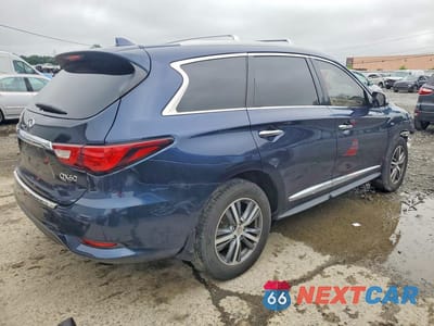 Trzecie zdjęcie samochodu z tyłu: 2018 INFINITI QX60 BASE VIN:5N1DL0MM3JC504768 - miniatura