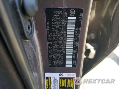 Zdjęcie 12 z 12 samochodu: 2020 TOYOTA CAMRY LE VIN:4T1C31AK5LU532816 - miniatura