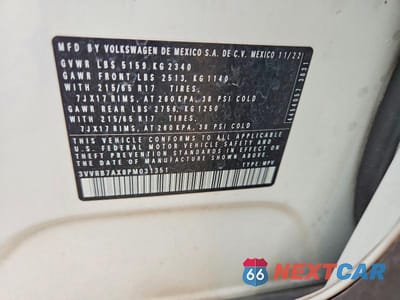 Zdjęcie 13 z 13 samochodu: 2023 VOLKSWAGEN TIGUAN S VIN:3VVRB7AX8PM031351 - miniatura