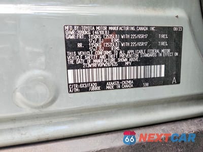 Zdjęcie 13 z 13 samochodu: 2023 TOYOTA RAV4 XLE VIN:2T3W1RFV0PW287635 - miniatura