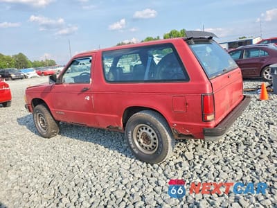 Drugie zdjęcie samochodu z przodu: 1991 CHEVROLET BLAZER S10 VIN:1GNCT18Z4M8244830 - miniatura